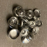 Betrukne-knapper - Str 28 (diameter 1,6 cm)