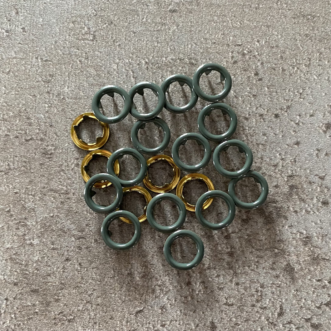 B93 - Karamel - Metalknapper - Metalknapper - Trykknappe