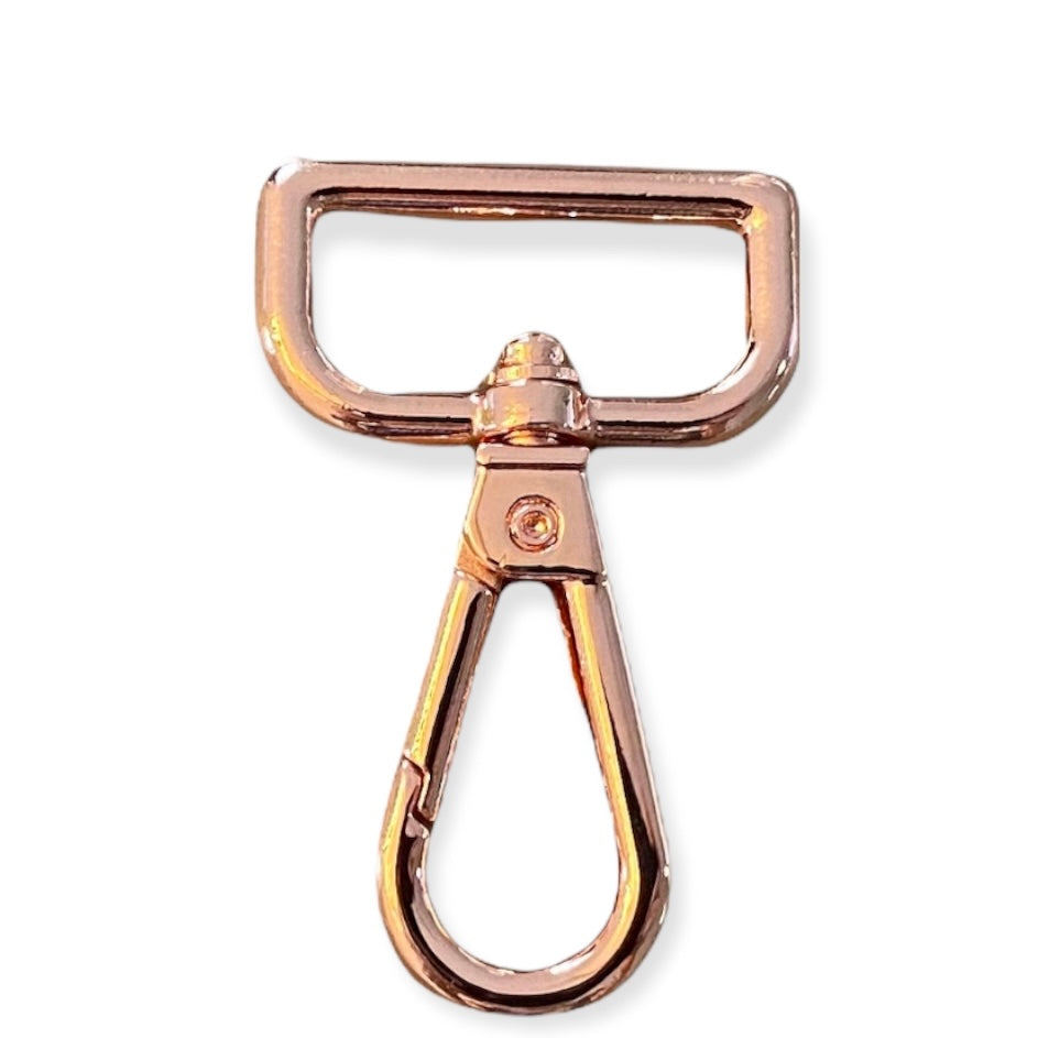 Karabinhage rosegold 25 mm