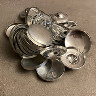 Betrukne-knapper - Str 44 (diameter 2,7 cm)