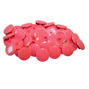 B33 - Hot Pink - Plastikknapper