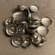 Betrukne-knapper - Str 36 (diameter 2,1 cm)
